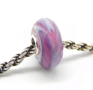 Blueberry Crush Fractal - Elfbeads Glas - Originalfoto
